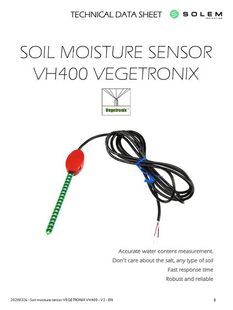 vegetronix vh400 manual